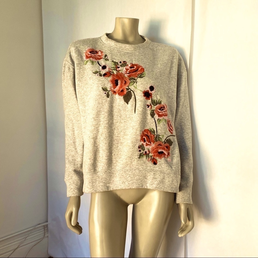 H & M embroidered sweatshirt never worn - Picture 5 of 13